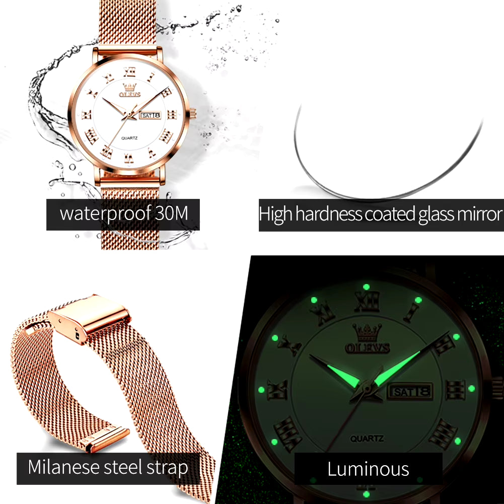 Elegance 2920 Dual-Date Timepiece